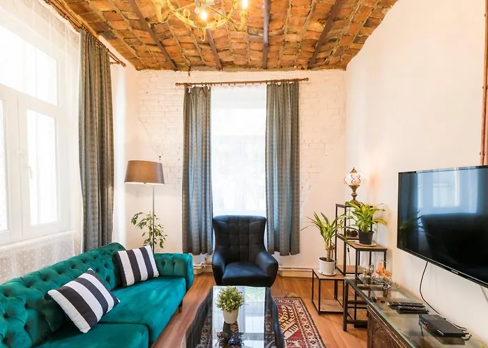 By Galata- Historical And Modern Lägenhet